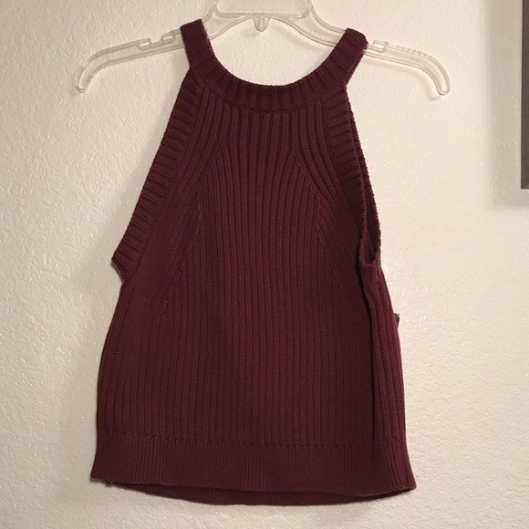 Guess, Large cotton high neck halter top - Picture 2 of 2